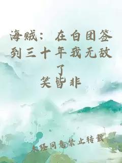 海賊：在白團簽到三十年我無敵了