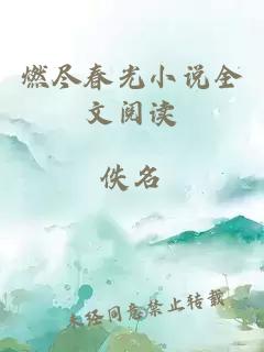 燃盡春光小說全文閱讀