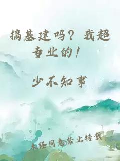 搞基建嗎？我超專業(yè)的！