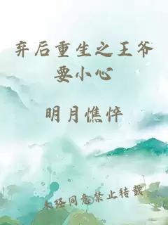 棄后重生之王爺要小心
